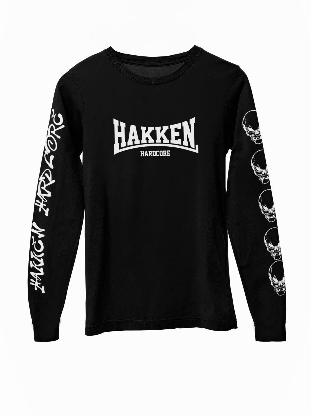 Long-Sleeve Hakken Hardcore Classic czarny – przód